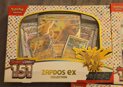 Pokemon TCG: 151 Poster, Zapdos EX, Alakazam EX collection Box (Lot of 3) - Image 2