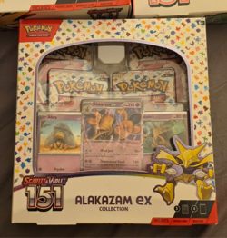 Pokemon TCG: 151 Poster, Zapdos EX, Alakazam EX collection Box (Lot of 3) - Image 3
