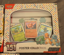 Pokemon TCG: 151 Poster, Zapdos EX, Alakazam EX collection Box (Lot of 3) - Image 4