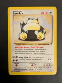 Pokemon Snorlax 64/110 Legendary Collection Rare Regular Unlimited LP English - Image 1