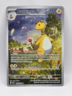 Pokemon TCG Ampharos 90/86 Chaos Rising Illustration Rare - Image 1