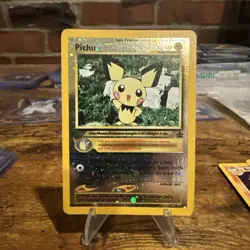 Pokemon Pichu Reverse Holo Blackstar Promo - Image 1