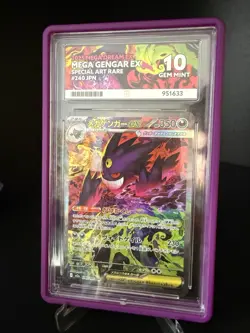 Pokemon TCG Japanese Mega Gengar Ex Sar 240/193 Mega Dream ACE 10 GEM MINT - Image 3