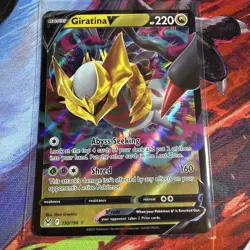 Giratina V 130/196 Sword & Shield Lost Origin Pokemon TCG Ultra Rare NM-M - Image 1