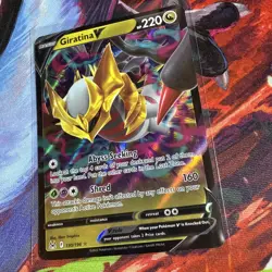 Giratina V 130/196 Sword & Shield Lost Origin Pokemon TCG Ultra Rare NM-M - Image 2
