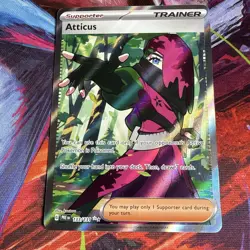 Atticus 133/131 SV: Prismatic Evolutions Holo Ultra Rare Pokemon TCG NM - Image 1