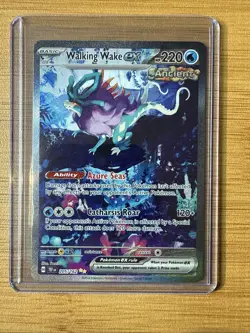 Walking Wake Ex 🔥 2024 Pokemon Temporal Forces SIR 205/162 - NM! - Image 1