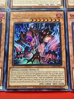 Snake-Eyes Diabellstar + Flamberge + Ash + Oak + Birch + Poplar | YuGiOh! - Image 5