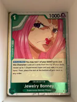 ST02-007 Jewelry Bonney (Pirate Foil) English C One Piece TCG Card Game - Image 1