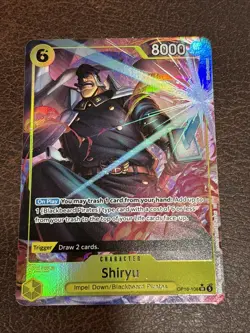 Shiryu Alternate Art SR OP16-108 One Piece TCG The Time Of Battle English Yellow - Image 3