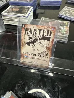 Sabo WANTED SP OP13-120 SEC Parallel Carrying on His Will ONE PIECE Japanese NM - Image 1