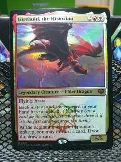 Lorehold, the Historian #201 (Foil) (NM) Secrets of Strixhaven SOS Magic MTG - Image 1