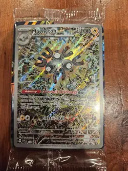 Pokemon Magneton SVP 159 Surging Sparks ETB Sealed Illustration Promo NM - Image 1