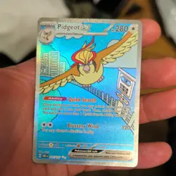 The Pokemon Company Pidgeot ex 225/197 SV03: Obsidian Flames SIR Holo 280HP - Image 1