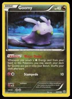 Goomy 58/98 Common Ancient Origins Pokemon Near Mint - Image 1