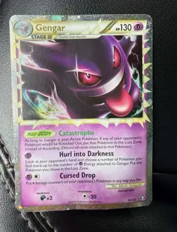 Gengar Prime 94/102 Triumphant Holo 2010 Stage 2 HP 130 English Pokemon TCG - Image 1