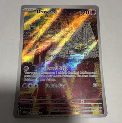 Pokemon TCG Drowzee 210/198 SV01 Illustration Rare Full Art Holo English - Image 1