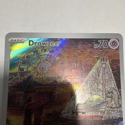 Pokemon TCG Drowzee 210/198 SV01 Illustration Rare Full Art Holo English - Image 3