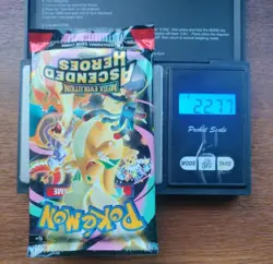 Pokemon Tcg Mega Evolution ascended heroes Heavy 22.77g Booster Pack New Sealed - Image 1