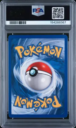2001 POKEMON NEO REVELATION #63 ROCKET'S HIDEOUT PSA 8 - Image 2