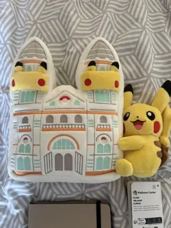 Pokemon x Natural History Museum Pikachu Plush, Jumbo Promo Card and notebook - Image 5