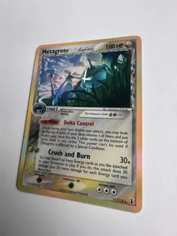 Pokemon TCG Metagross EX Delta Species 11/113 Rare Holo NM VERY NICE - Image 3