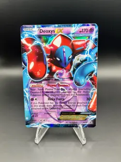 Pokemon Company Deoxys-EX BW82 Black & White Promo Holo EX 170HP ENG 2013 (LP) - Image 1