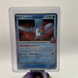 Pokemon TCG Team Rocket's Articuno 051/182 Holo Destined Rivals - Image 1