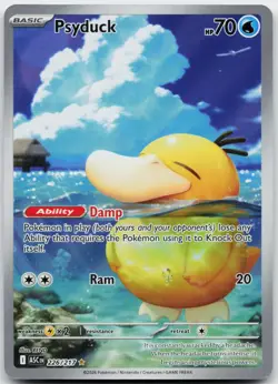 Psyduck 226/217 Illustration Rare Ascended Heroes Pokemon Near Mint - Image 1