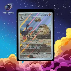 Carte Pokemon BOURRINOS 175/162 Holo EV5 Ecarlate et Violet TEF FR - Image 1