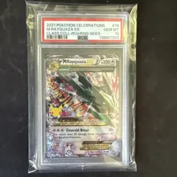 PSA 10 M Rayquaza EX 76/108, Celebrations Classic Collection Full Art Pokemon - Image 1