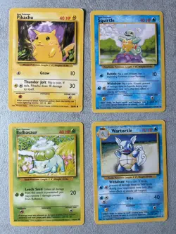 Pokemon Original Base bundle x 58 Cards No Dupes Non Holo Vintage 1999 - Image 2