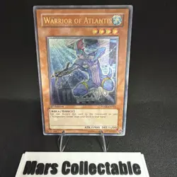 Yugioh Warrior Of Atlantis FOTB-EN016 Ultimate Rare 1st Ed MP - Image 1