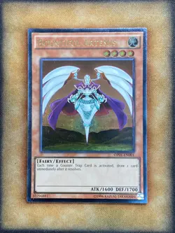 Yugioh Bountiful Artemis OP01-EN001 Ultimate Rare NM - Image 1