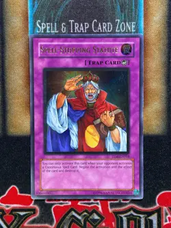 Yugioh Spell-Stopping Statute TLM-EN058 Ultimate Rare NM - Image 1