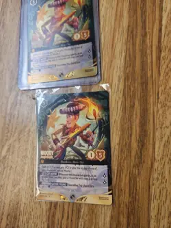 Disney Lorcana Woody Jungle Guide Champ Promo Foil Top 8 + Non Foil Promo - Image 1