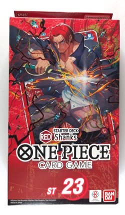 One Piece Card Game Card Game Starter Deck - ST-23 Shanks Ships Now In Hand! - Image 1