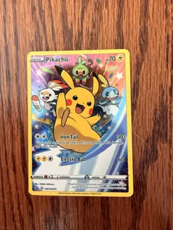 Pikachu SWSH020 SWSH: Sword & Shield Promo Cards Holo - Image 1