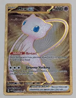 Mew ex (151 Metal Card) 205/165 SV: Scarlet & Violet 151 Pokemon English NM - Image 1
