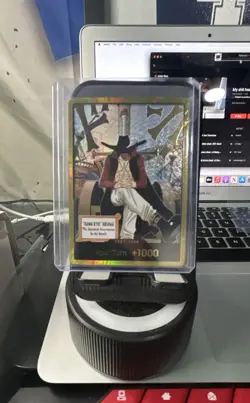 DON!! Card (Dracule Mihawk) (Gold) The Azure Sea's Seven Foil - Image 1
