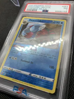 Dracovish 053/189 REVERSE HOLO PSA 7 Darkness Ablaze Pokemon Card Englisch PSA 7 - Image 3