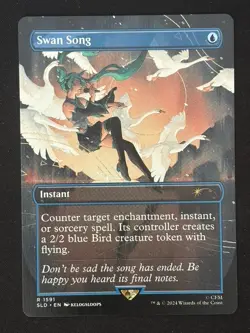 1x MTG Swan Song (1591) - Secret Lair Drop Series (SLD) - Magic the Gathering - Image 1