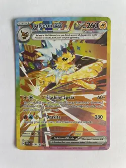 Pokemon Prismatic Evolutions - 153/131 Jolteon - Special Illustration Rare - NM - Image 1