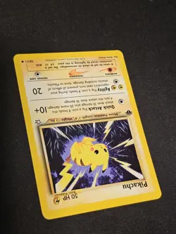 Pokemon TCG Pikachu 70 1st Edition Neo Destiny LP - Image 3