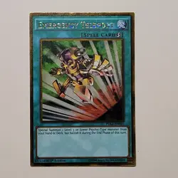 Yugioh TCG - Emergency Teleport - PGL3-EN081 - NM - Gold Rare Holo - 1st Ed 2016 - Image 2