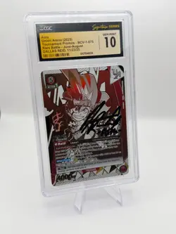 CGC GEM MINT 10 Signed Dallas Reid Union Arena Asta UEPR/BCV-1-075 Tourny Promo - Image 1