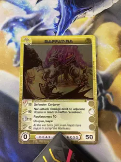 Gaffat-ra - Rare - Chaotic Card - Turn of the Tide - Image 1