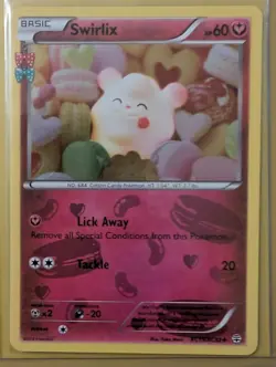 Pokemon TCG Swirlix, Slurpuff Radiantcollection/Holo Lot - 2 Cards - Image 2