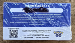2024 "Pokemon Go" Community Ambassador Program Cards Sealed Package Codes - Image 2