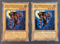 Yugioh TCG - 2x Gazelle King of Mythical Beasts - MRD-124 + YSD-EN001 - NM/LP - Image 1